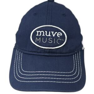 HitWear Trucker Hat Blue One Size muve MUSIC Mesh Snapback Contrast Stitching